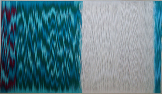 FAAC C32 Blauweiss.LeinwandAcryl.170x100.2010